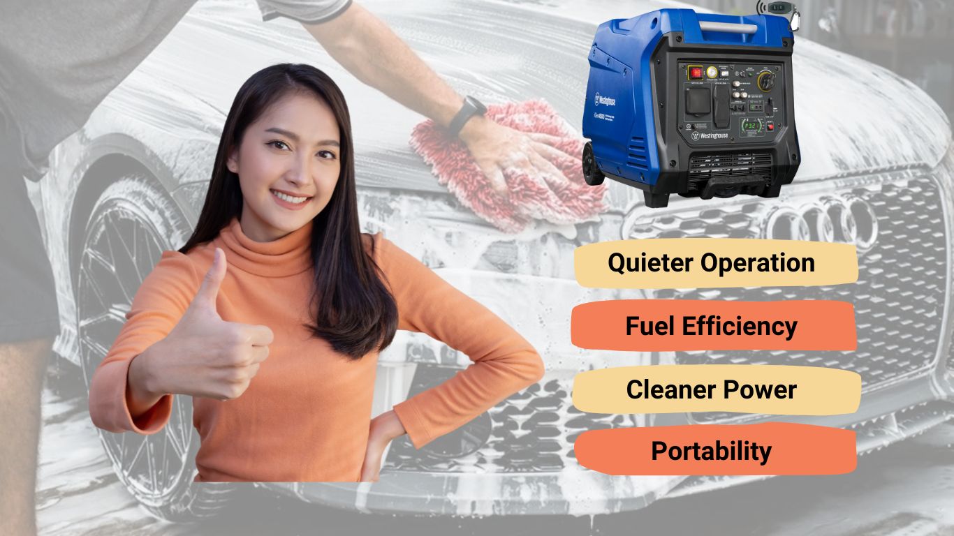 Advantages of Inverter Generators for Mobile Detailing